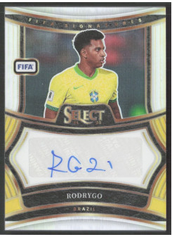 Rodrygo, Kartička, 2024-25 Panini Select FIFA Soccer, AUTOGRAPH