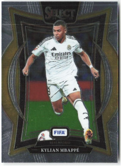 Kylian Mbappe, Kartička, 2024-25 Panini Select FIFA Soccer, BASE