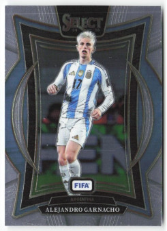 Alejandro Garnacho, Kartička, 2024-25 Panini Select FIFA Soccer, BASE