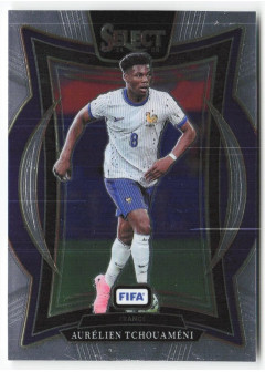 Aurelien Tchouameni, Kartička, 2024-25 Panini Select FIFA Soccer, BASE