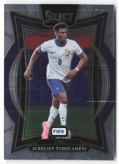 Aurelien Tchouameni, Kartička, 2024-25 Panini Select FIFA Soccer, BASE
