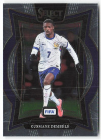 Ousmane Dembele, Kartička, 2024-25 Panini Select FIFA Soccer, BASE