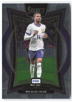 Michael Olise, Kartička, 2024-25 Panini Select FIFA Soccer, BASE