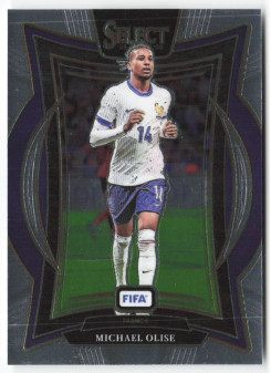 Michael Olise, Kartička, 2024-25 Panini Select FIFA Soccer, BASE