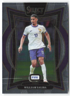 William Saliba, Kartička, 2024-25 Panini Select FIFA Soccer, BASE