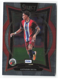 Antonio Nusa, Kartička, 2024-25 Panini Select FIFA Soccer, BASE