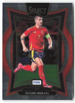 Alvaro Morata, Kartička, 2024-25 Panini Select FIFA Soccer, BASE