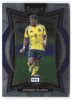 Anthony Elanga, Card, 2024-25 Panini Select FIFA Soccer, BASE