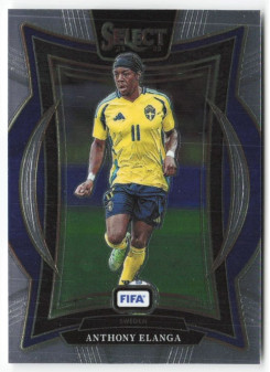 Anthony Elanga, Kartička, 2024-25 Panini Select FIFA Soccer, BASE