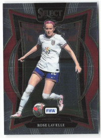 Rose Lavelle, Kartička, 2024-25 Panini Select FIFA Soccer, BASE