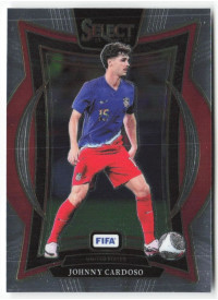 Johnny Cardoso, Kartička, 2024-25 Panini Select FIFA Soccer, BASE