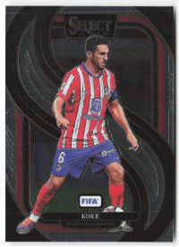 Koke, Kartička, 2024-25 Panini Select FIFA Soccer, BASE