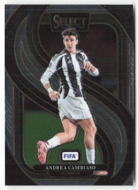 Andrea Cambiaso, Kartička, 2024-25 Panini Select FIFA Soccer, BASE