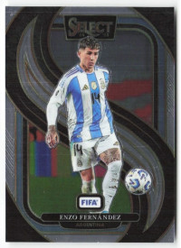 Enzo Fernandez, Kartička, 2024-25 Panini Select FIFA Soccer, BASE