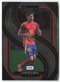 Lamine Yamal, Kartička, 2024-25 Panini Select FIFA Soccer, BASE