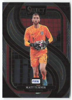 Matt Turner, Kartička, 2024-25 Panini Select FIFA Soccer, BASE