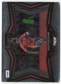 Nico Williams, Kartička, 2024-25 Panini Select FIFA Soccer, BASE