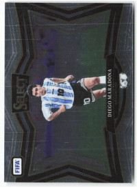 Diego Maradona, Kartička, 2024-25 Panini Select FIFA Soccer, BASE