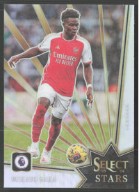 Bukayo Saka, Kartička, 2023-24 Panini Select Premier League, INSERT