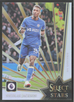 Nicolas Jackson, Kartička, 2023-24 Panini Select Premier League, INSERT