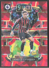 Marcus Tavernier, Kartička, 2023-24 Panini Select Premier League, Red Ice