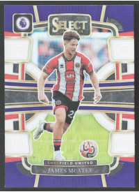 James McAtee, Kartička, 2023-24 Panini Select Premier League, Multi-Color