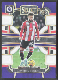 Jayden Bogle, Kartička, 2023-24 Panini Select Premier League, Multi-Color