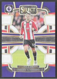 Oliver Norwood, Kartička, 2023-24 Panini Select Premier League, Multi-Color