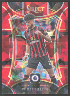 Philip Billing, Kartička, 2023-24 Panini Select Premier League, Red Ice