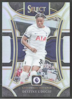 Destiny Udogie, Kartička, 2023-24 Panini Select Premier League, Silver