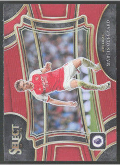 Martin Odegaard, Kartička, 2023-24 Panini Select Premier League, Red
