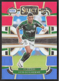 Luis Guilherme, Kartička, 2023-24 Panini Select FIFA Soccer, Multi-Color