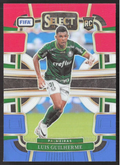 Luis Guilherme, Kartička, 2023-24 Panini Select FIFA Soccer, Multi-Color