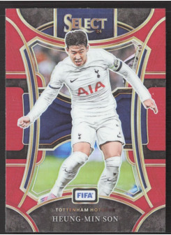 Heung-Min Son, Kartička, 2023-24 Panini Select FIFA Soccer, Red