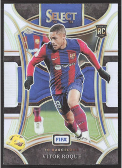 Vitor Roque, Kartička, 2023-24 Panini Select FIFA Soccer, Silver