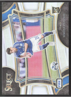 Simone Pafundi, Kartička, 2023-24 Panini Select FIFA Soccer, Silver