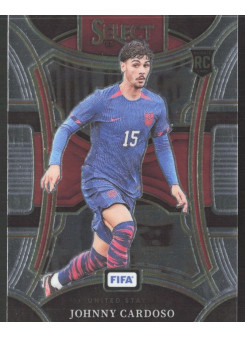 Johnny Cardoso, Kartička, 2023-24 Panini Select FIFA Soccer, BASE