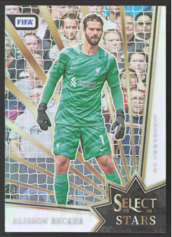 Alisson Becker, Kartička, 2023-24 Panini Select FIFA Soccer, INSERT