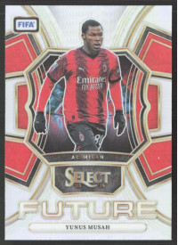 Yunus Musah, Kartička, 2023-24 Panini Select FIFA Soccer, INSERT