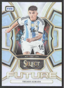 Thiago Almada, Kartička, 2023-24 Panini Select FIFA Soccer, INSERT