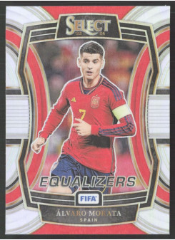 Alvaro Morata, Kartička, 2023-24 Panini Select FIFA Soccer, INSERT