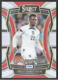 Folarin Balogun, Kartička, 2023-24 Panini Select FIFA Soccer, INSERT
