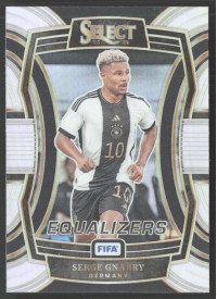 Serge Gnabry, Kartička, 2023-24 Panini Select FIFA Soccer, INSERT