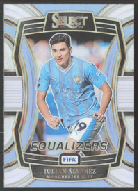 Julian Alvarez, Kartička, 2023-24 Panini Select FIFA Soccer, INSERT