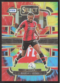 Rafael Leao, Kartička, 2023-24 Panini Select FIFA Soccer, LIMIT