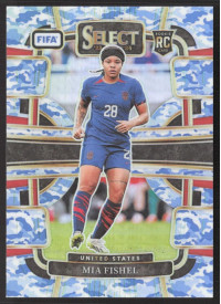 Mia Fishel, Kartička, 2023-24 Panini Select FIFA Soccer, LIMIT