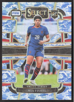 Mia Fishel, Kartička, 2023-24 Panini Select FIFA Soccer, LIMIT
