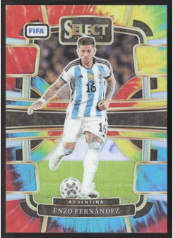 Enzo Fernandez, Kartička, 2023-24 Panini Select FIFA Soccer, LIMIT