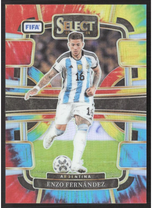 Enzo Fernandez, Card, 2023-24 Panini Select FIFA Soccer, LIMIT