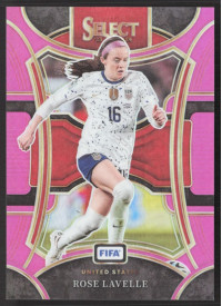 Rose Lavelle, Kartička, 2023-24 Panini Select FIFA Soccer, LIMIT